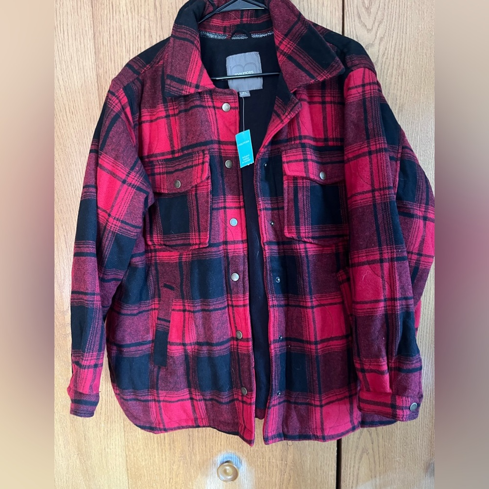 maurice’s flannel jacket